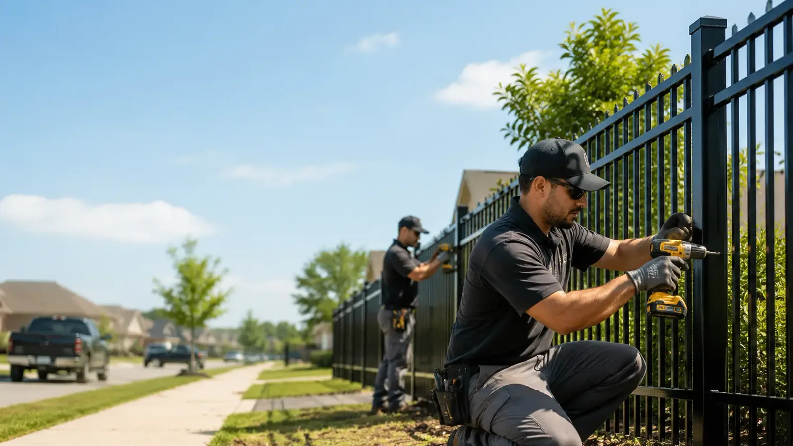 Metal Fence Installation in Normandy, TN